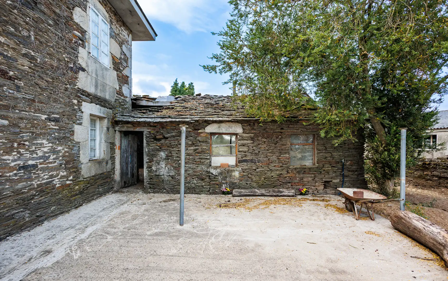 Vista exterior de Finca rústica en venta en Lugo