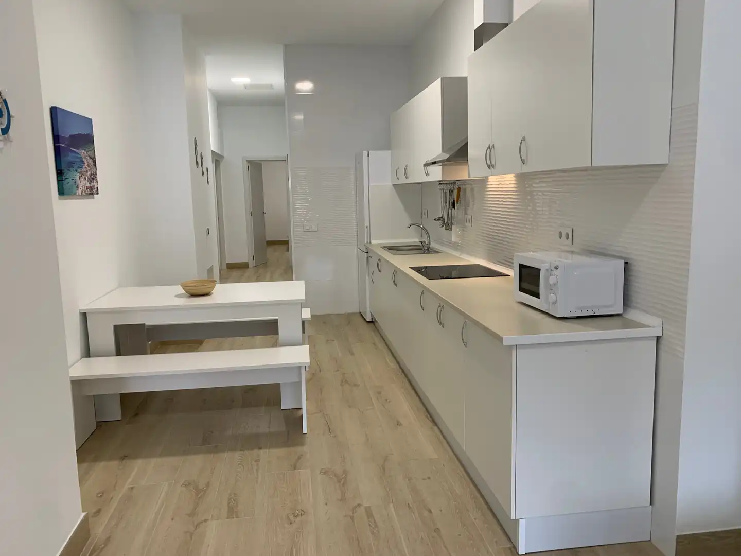 Kitchen of Flat for rent in Gáldar  with Terrace, Furnished and Washing machine