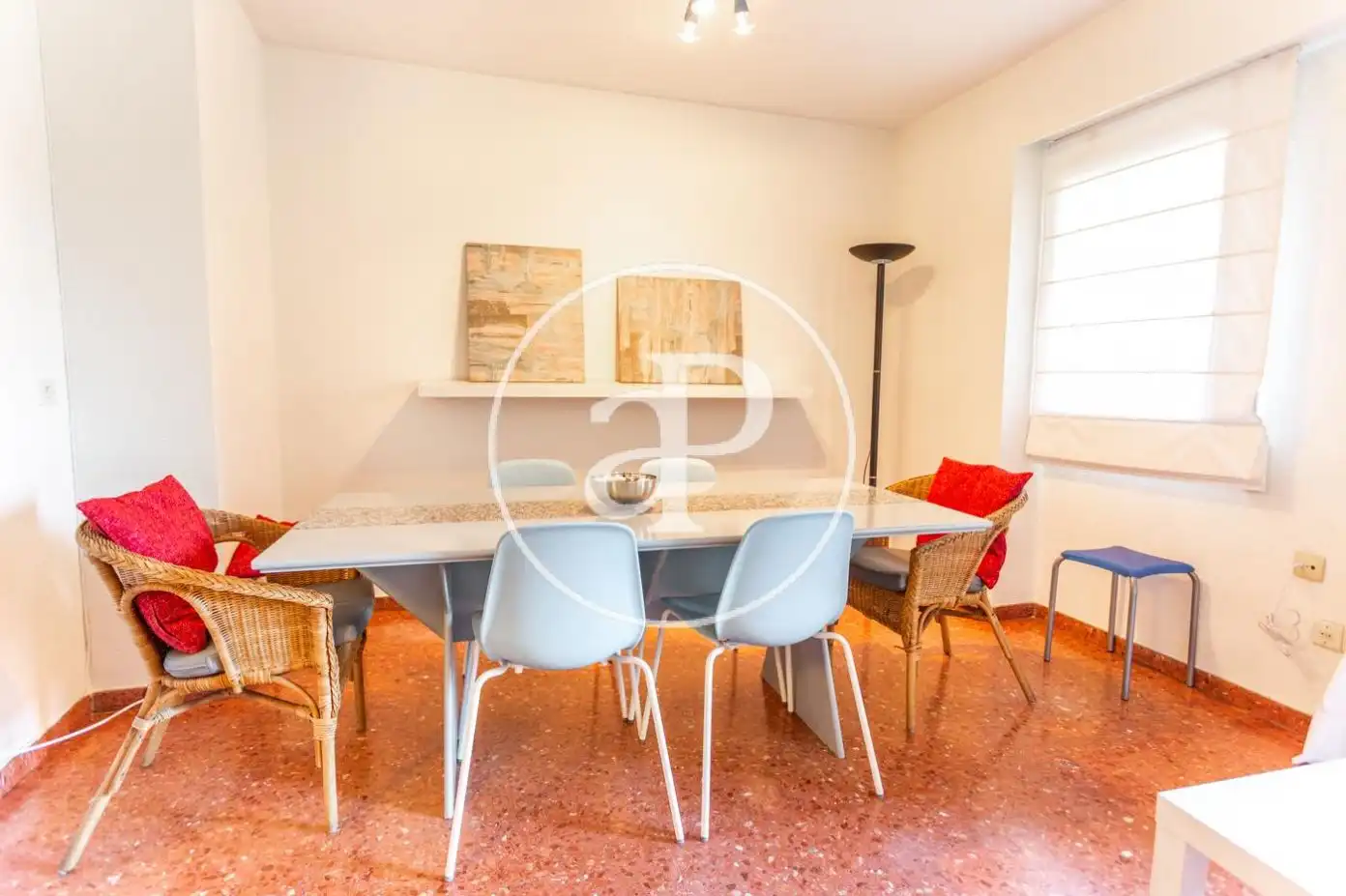 Comedor de Piso de alquiler en Valencia con Calefacción, Jardín privado y Amueblado