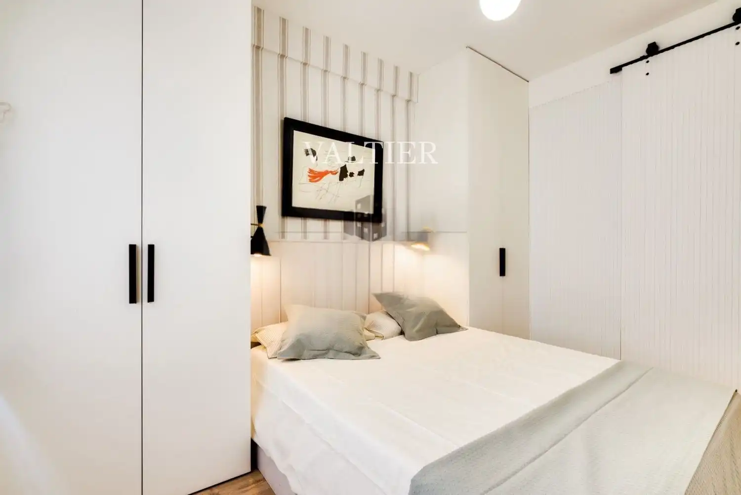 Bedroom of Flat for rent in Madrid  with Air Conditioner, Heating and Furnished