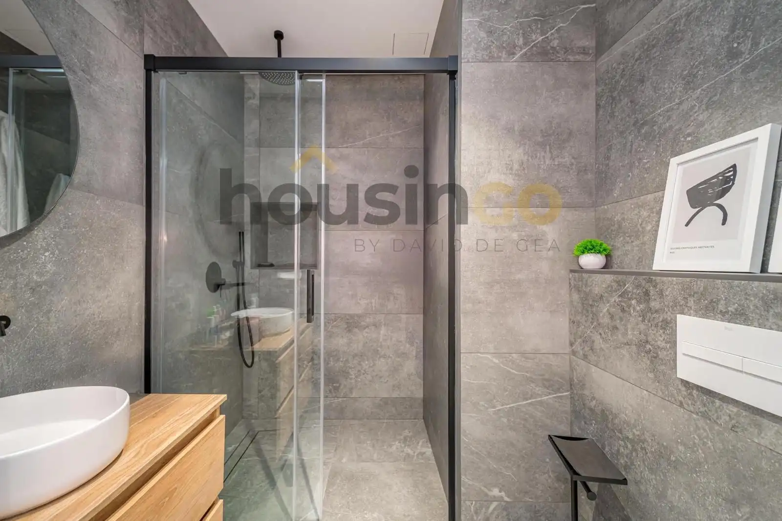 Badezimmer von Wohnung zum Verkauf in Madrid mit Heizung, Terrasse und Abstellraum