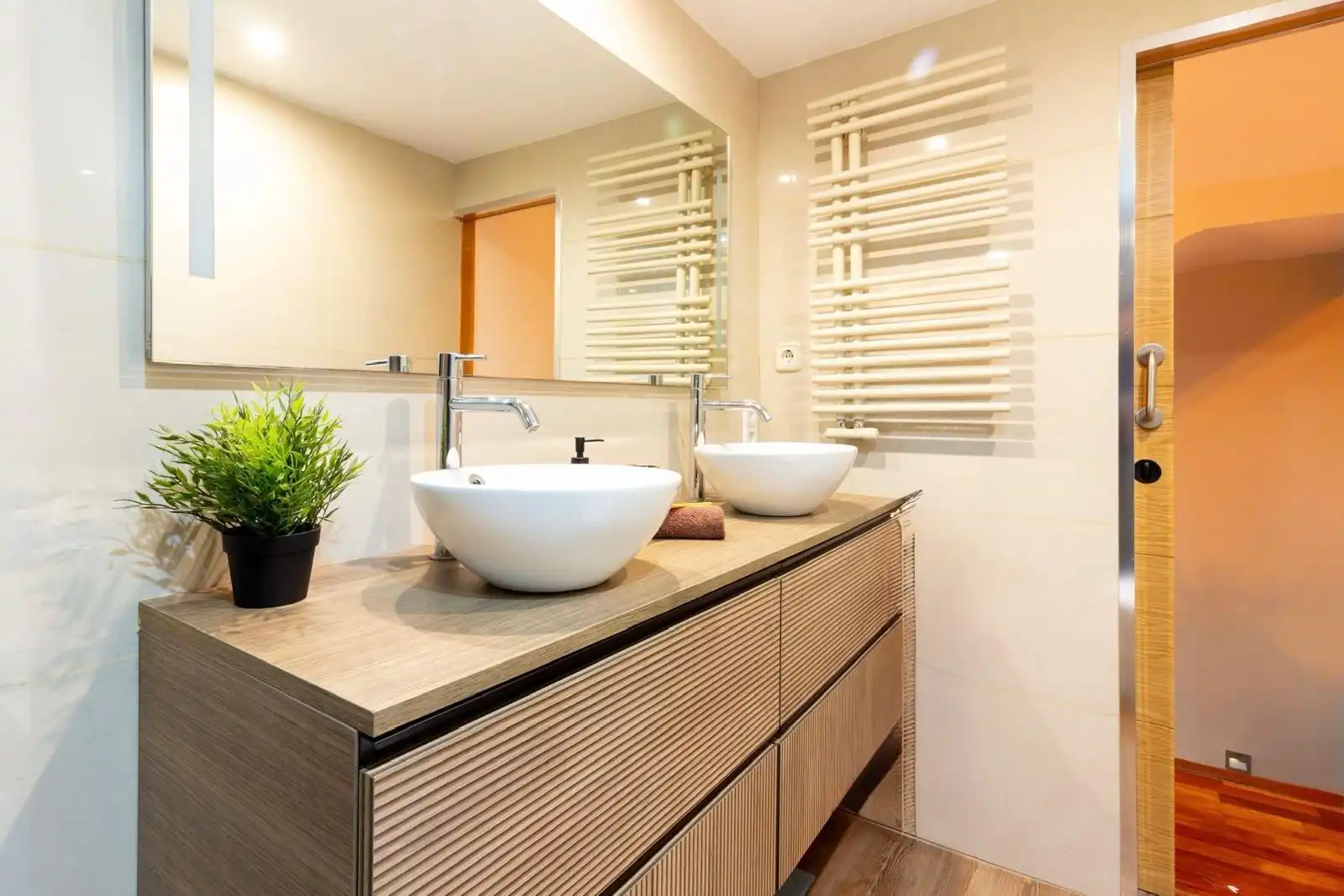 Baño de Casa o chalet en venta en Castelldefels con Aire acondicionado, Calefacción y Jardín privado