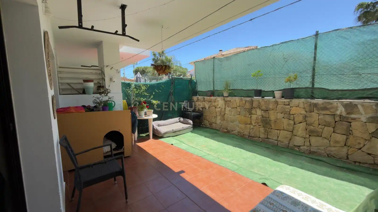 Terraza de Apartamento en venta en Mijas con Jardín privado, Trastero y Piscina comunitaria