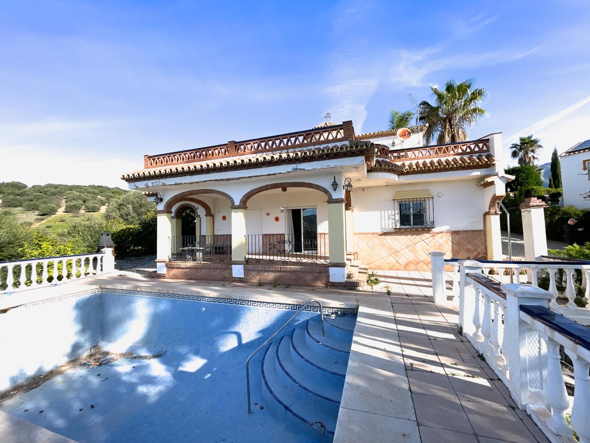 Jardín de Casa o chalet en venta en Viñuela con Aire acondicionado, Jardín privado y Terraza