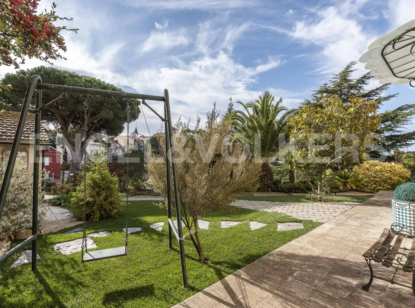 Garden of Houses for sale in Barcelona  with Heating, Storage room and Swimming Pool