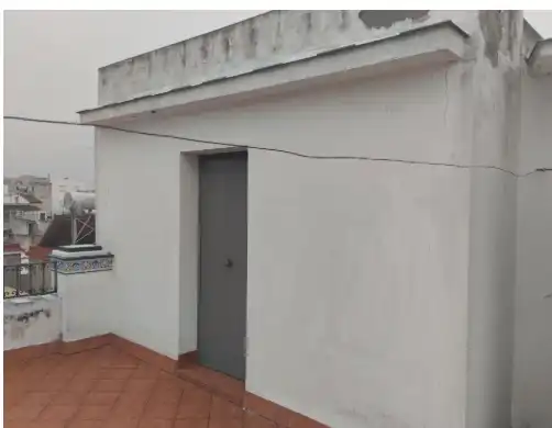 Vista exterior de Casa o xalet en venda en La Algaba amb Terrassa i Balcó