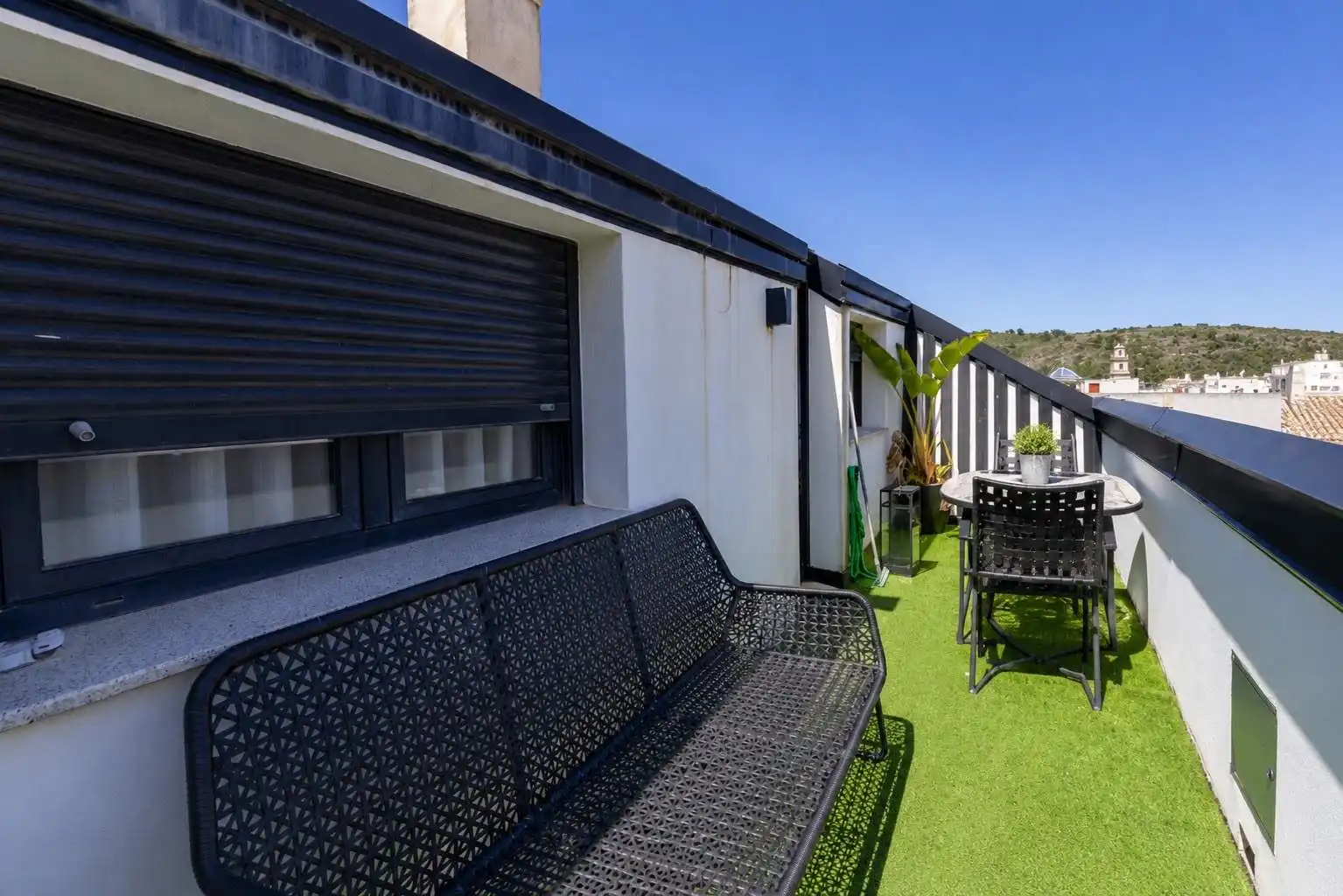 Terrasse von Dachboden zum Verkauf in Gandia mit Klimaanlage, Heizung und Terrasse