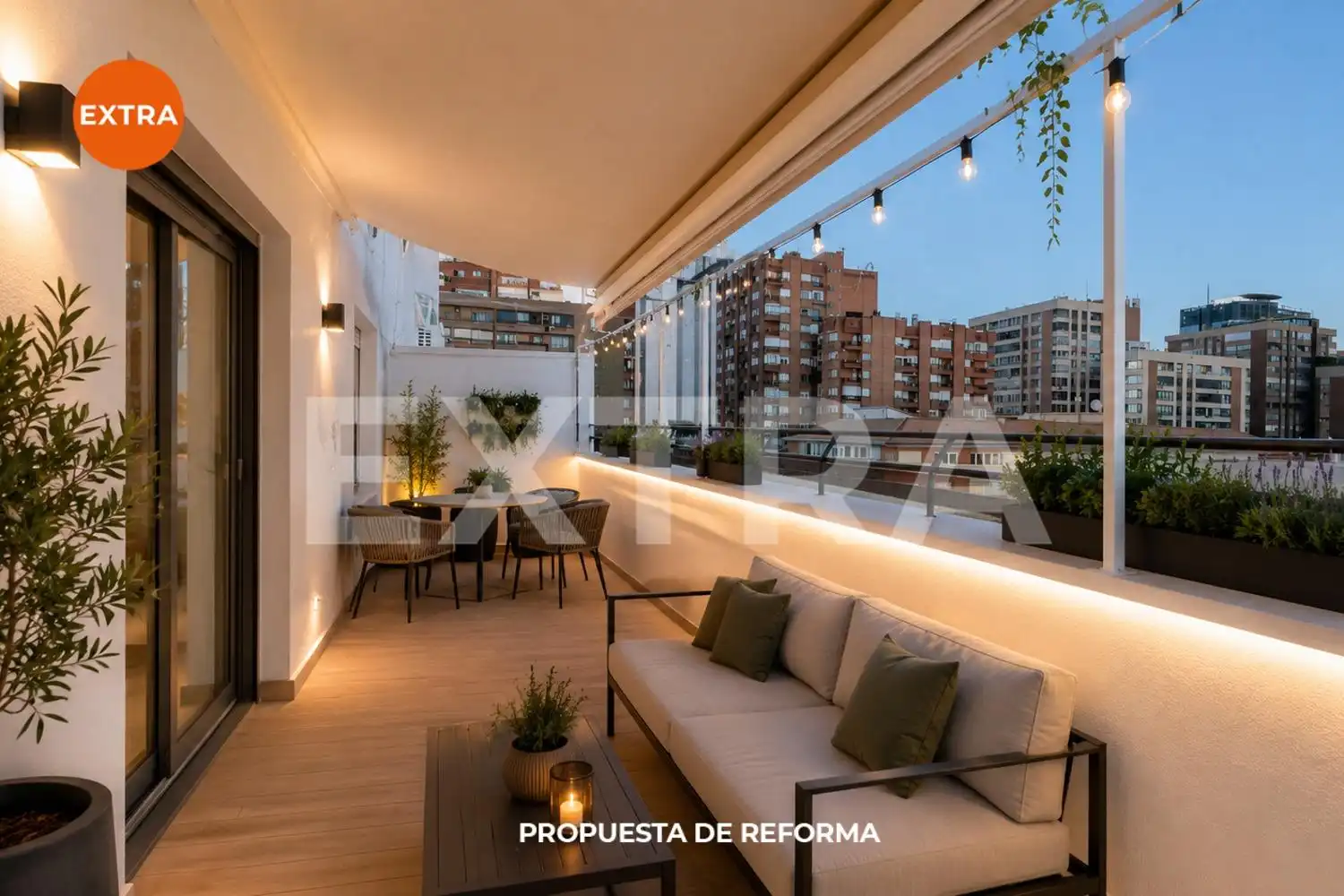 Terrassa de Àtic en venda en Madrid amb Calefacció i Parquet