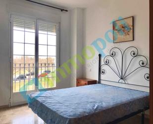 Dormitori de Apartament de lloguer en Badajoz Capital amb Aire condicionat, Terrassa i Balcó