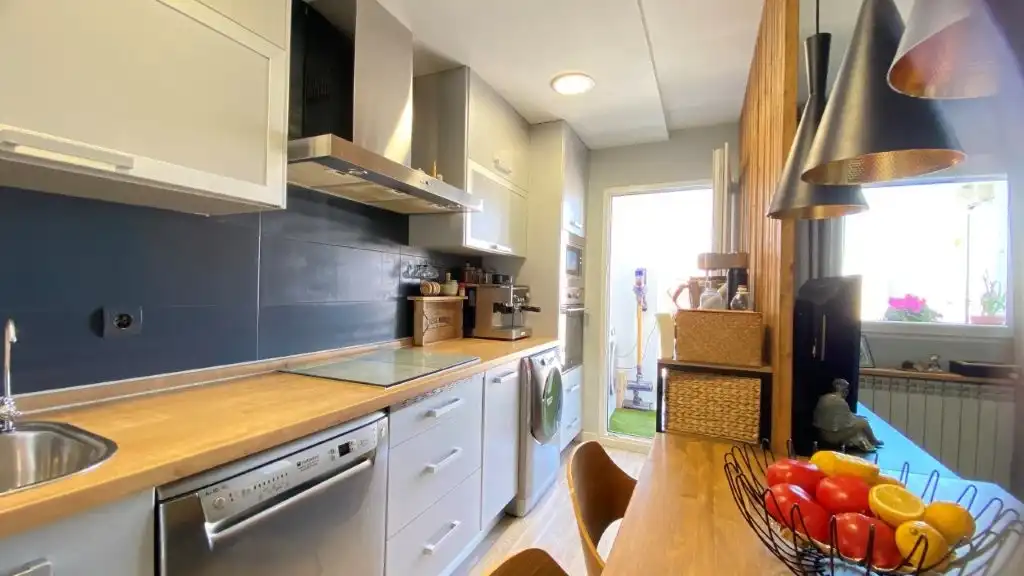 Kitchen of Flat for sale in Leganés  with Air Conditioner, Heating and Terrace