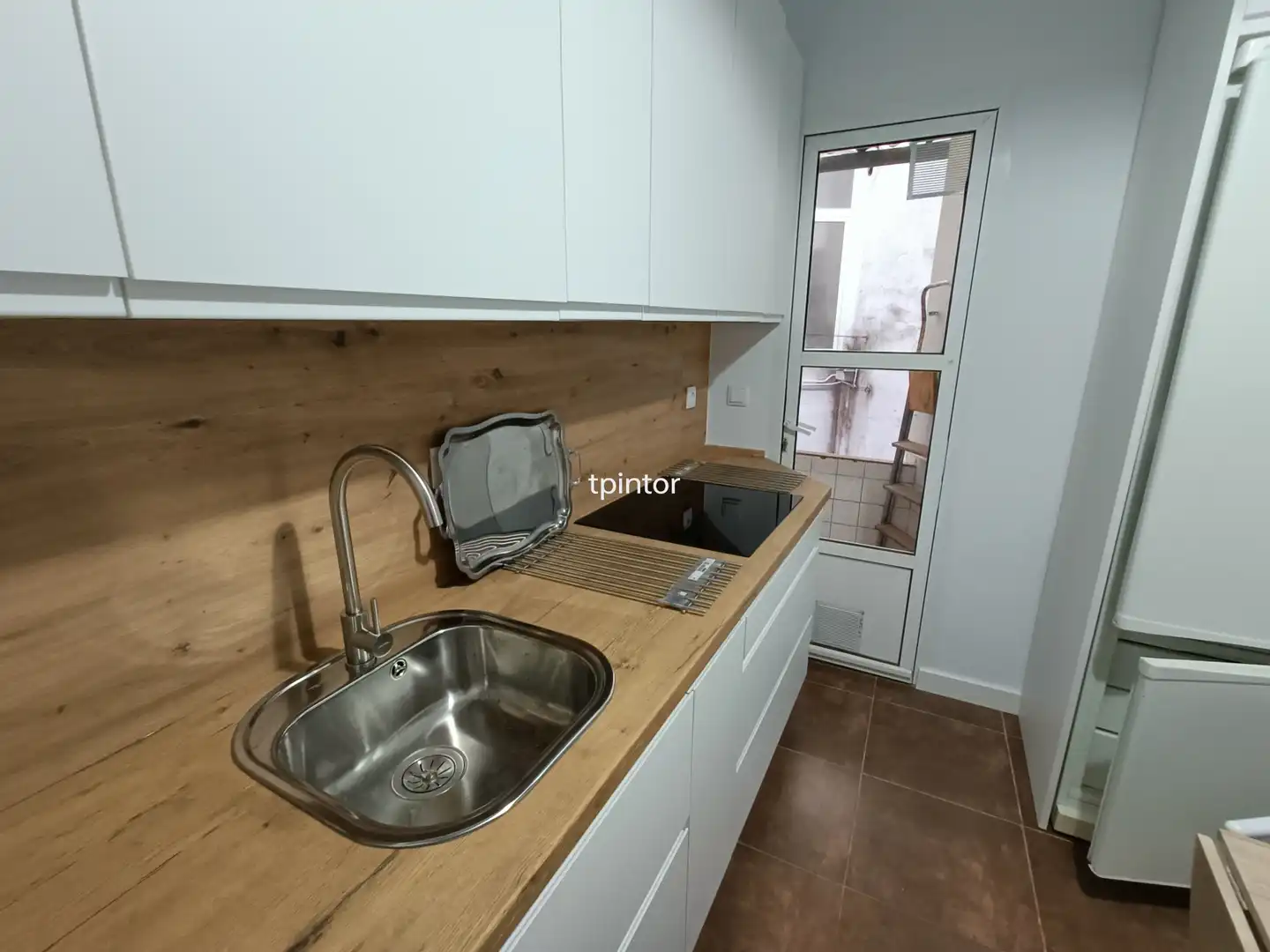 Kitchen of Flat for rent in Cáceres  with Heating, Furnished and Oven