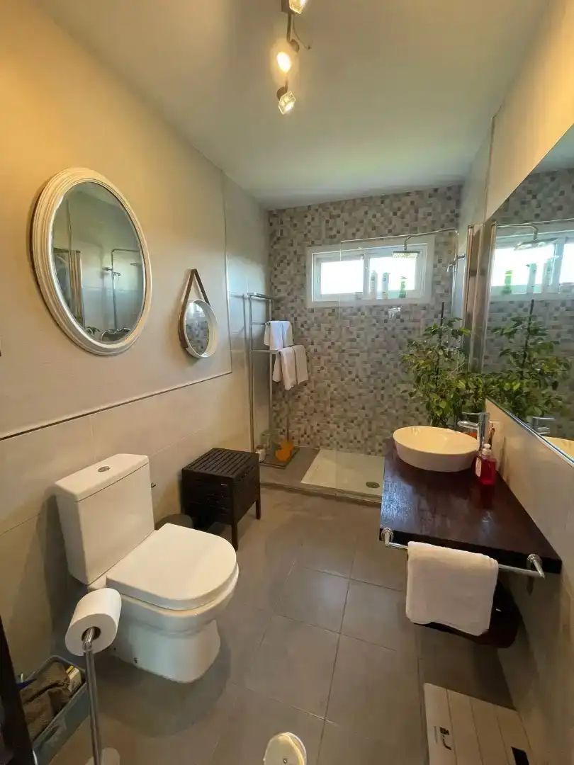 Bathroom of Houses for rent in Vilagarcía de Arousa  with Parquet flooring, Furnished and Oven