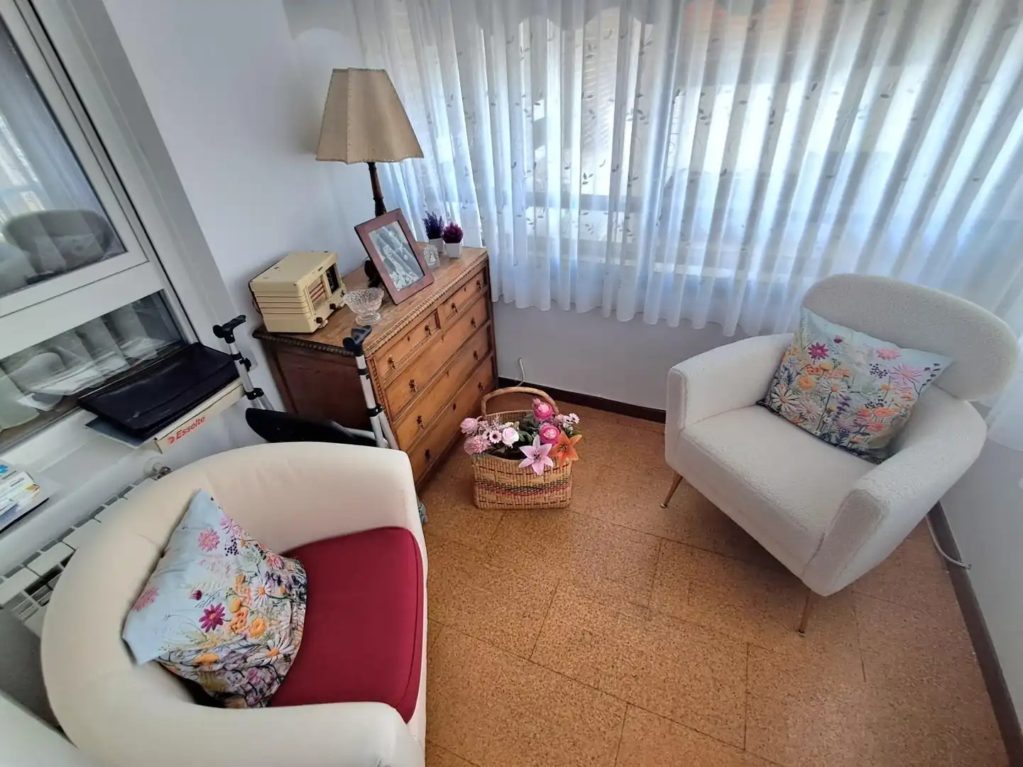 Living room of Flat for sale in Madrid  with Air Conditioner, Heating and Private garden