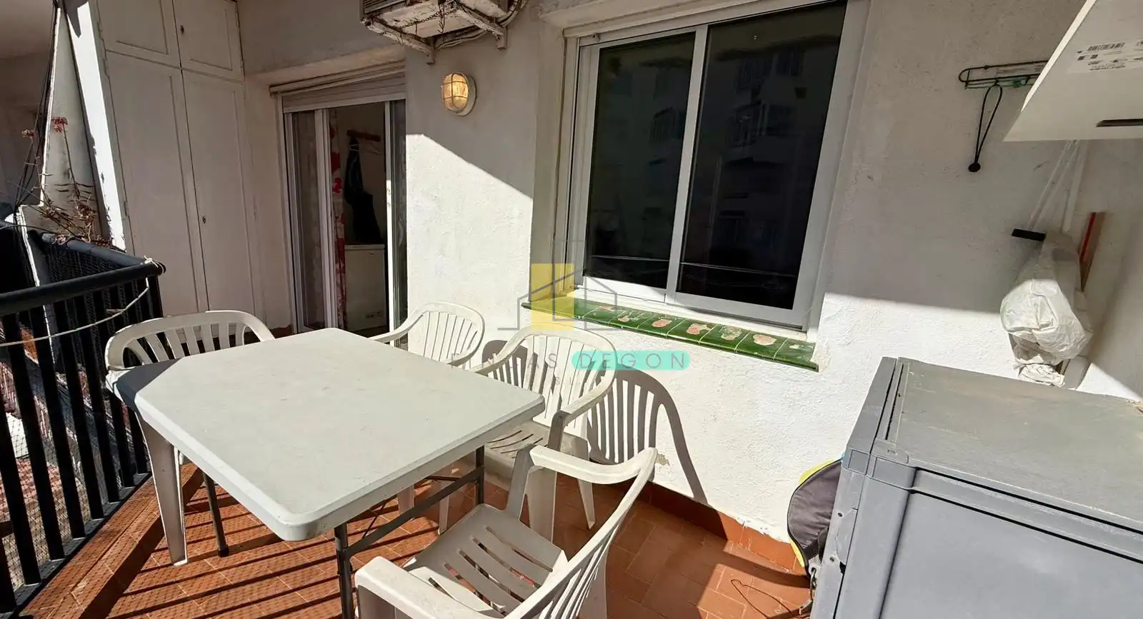 Terraza de Apartamento en venta en Roses con Calefacción, Horno y Microondas