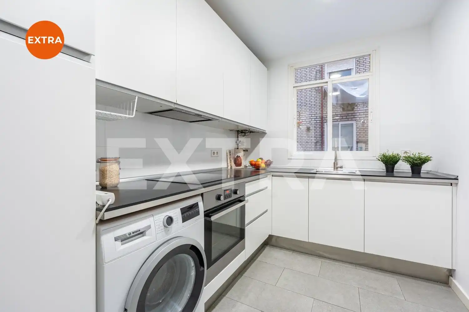 Kitchen of Flat for sale in Madrid  with Air Conditioner, Heating and Terrace
