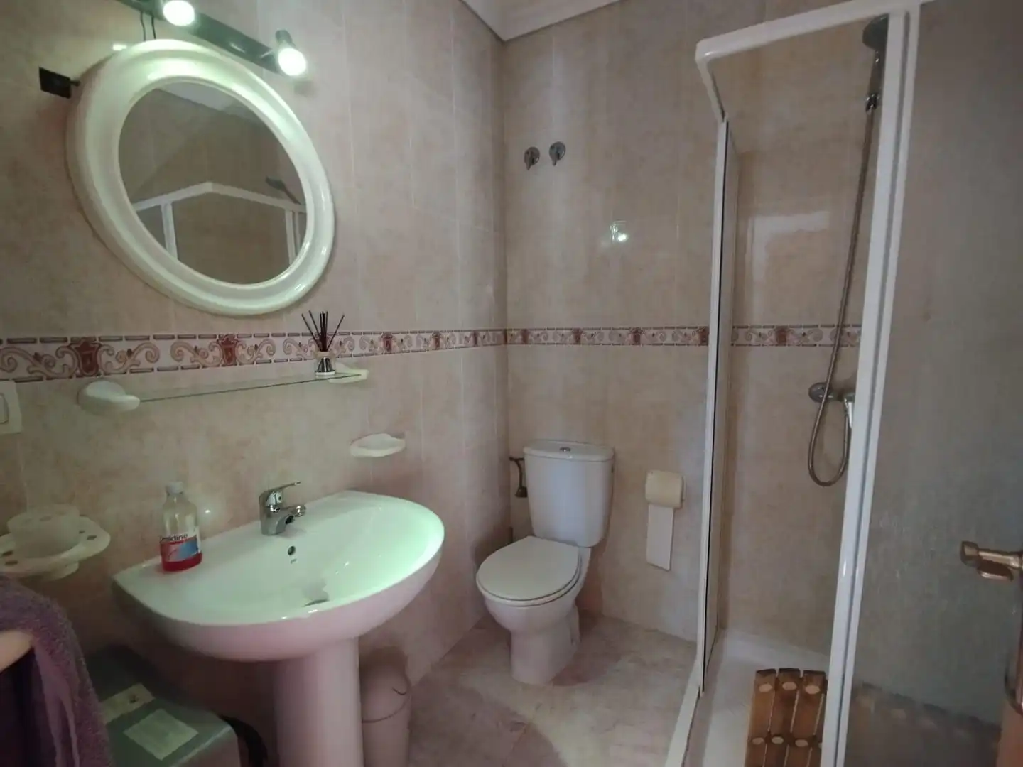 Bany de Casa adosada en venda en Santa Pola amb Aire condicionat, Jardí privat i Terrassa