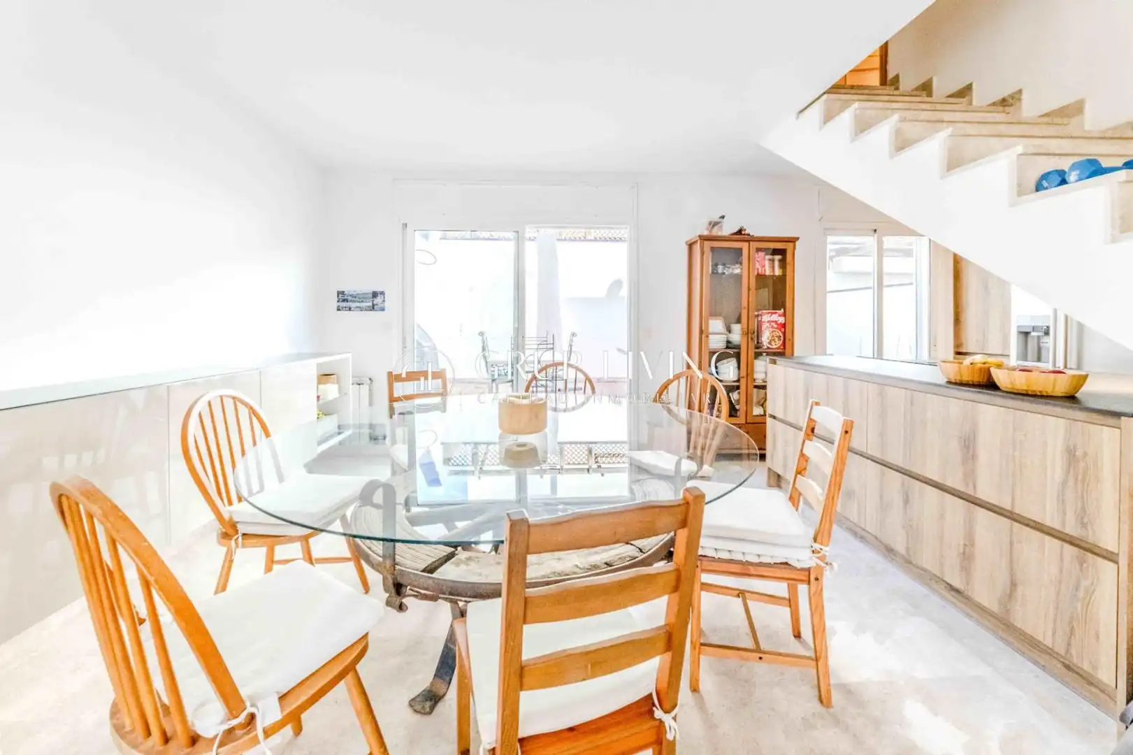 Comedor de Casa o chalet en venta en Sitges con Aire acondicionado, Calefacción y Jardín privado