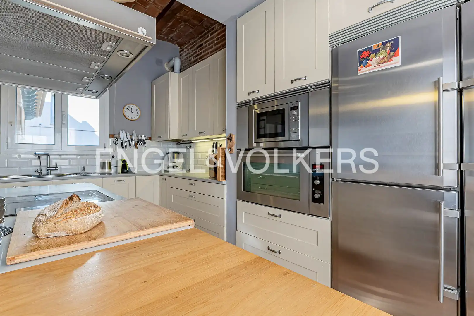 Kitchen of Duplexes for sale in Barcelona  with Air Conditioner, Heating and Private garden
