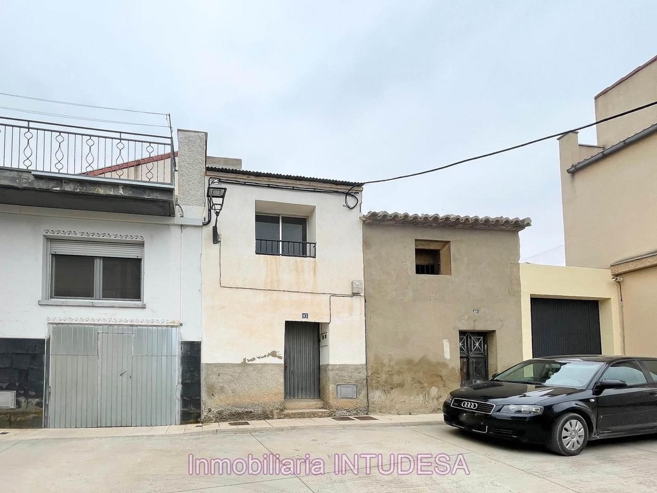 Exterior view of House or chalet for sale in Fustiñana  with Storage room