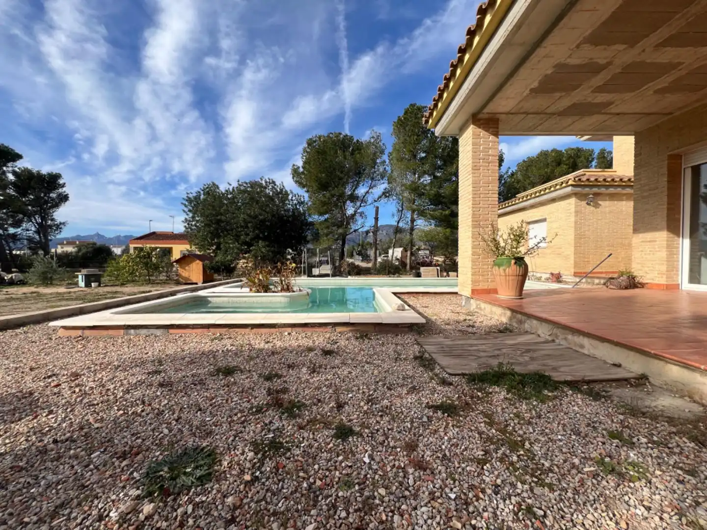 Swimming pool of Houses for sale in Roquetes  with Air Conditioner, Heating and Private garden