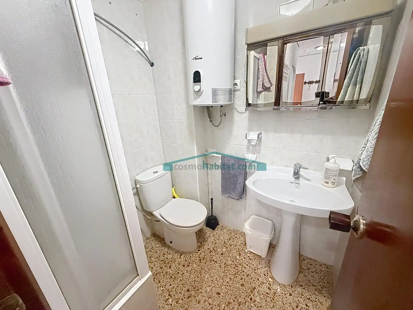 Baño de Apartamento en venta en Tavernes de la Valldigna con Terraza y Balcón