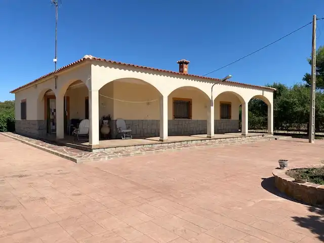 Vista exterior de Finca rústica en venta en Sonseca con Calefacción, Jardín privado y Terraza