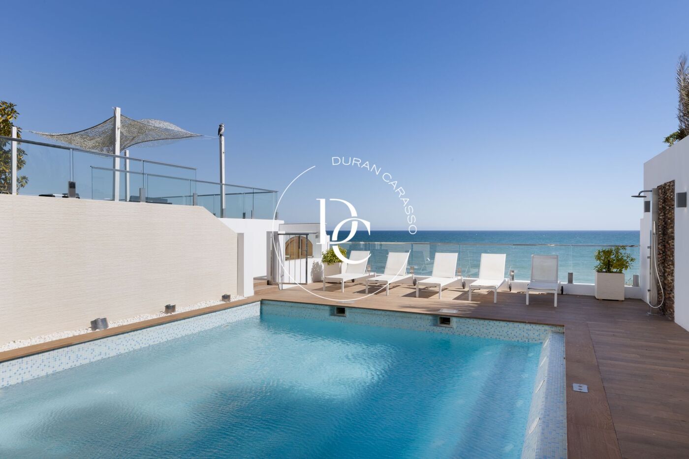Swimming pool of House or chalet for sale in Vilanova i la Geltrú  with Heating, Private garden and Balcony