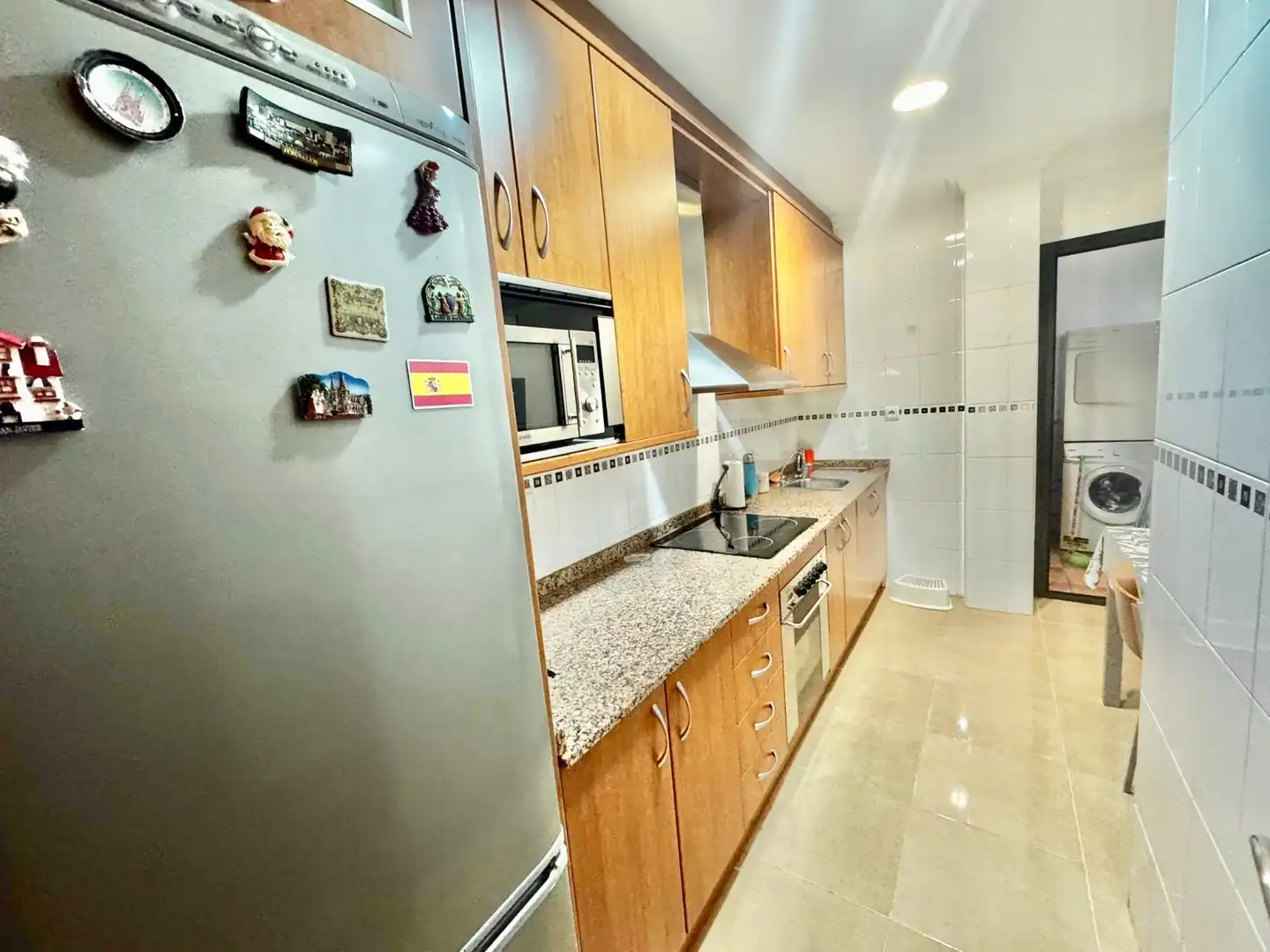 Küche von Wohnung zum Verkauf in San Pedro del Pinatar mit Terrasse, Abstellraum und Ofen