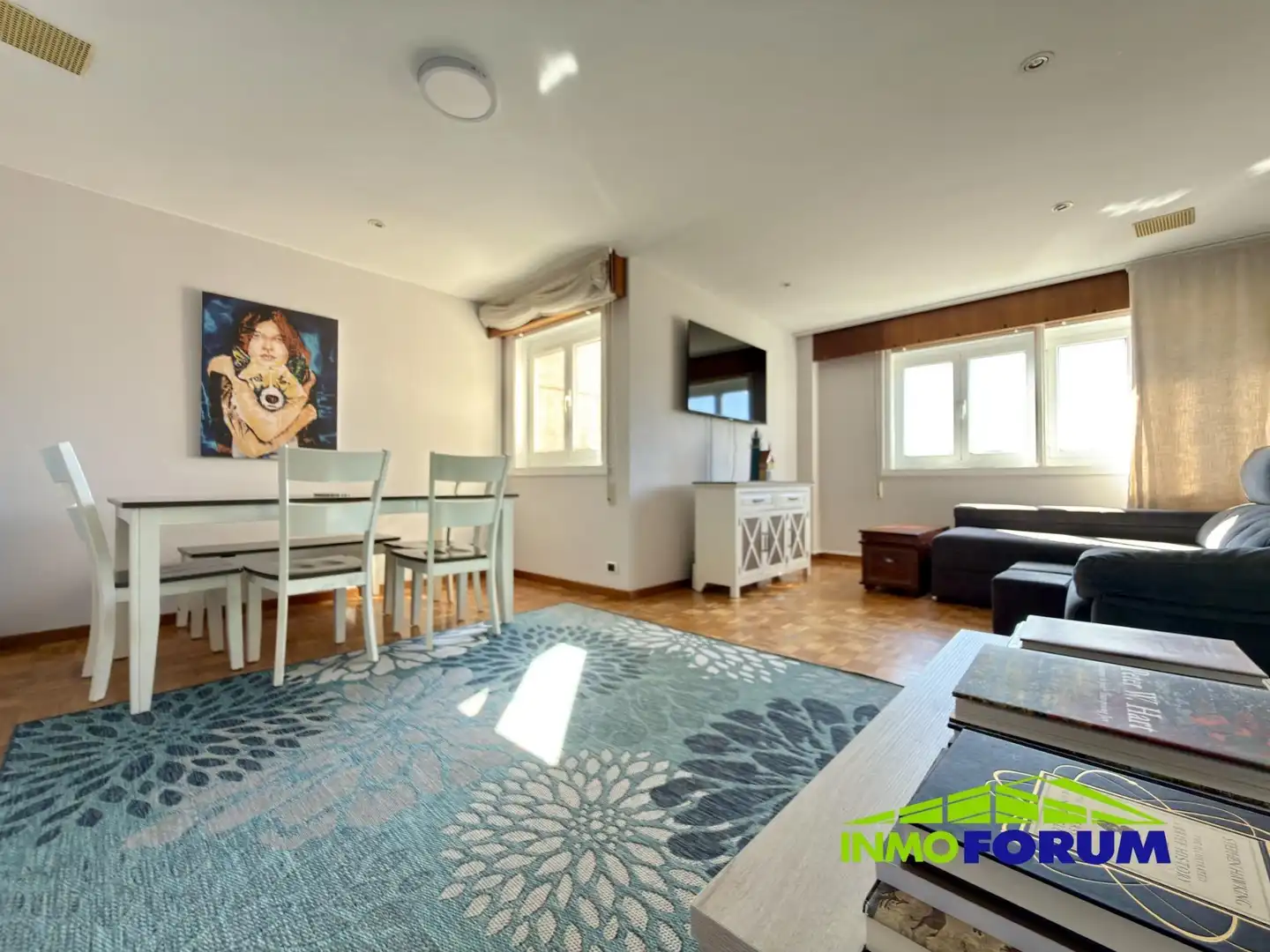 Wohnzimmer von Wohnung zum Verkauf in A Coruña Capital  mit Heizung, Abstellraum und Möbliert