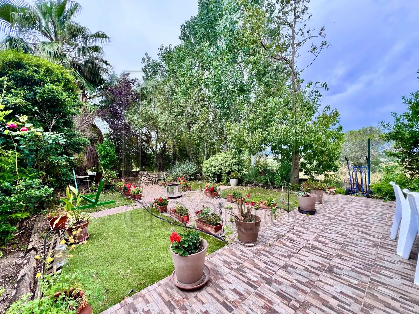 Jardí de Casa adosada en venda en Perafort amb Aire condicionat, Calefacció i Jardí privat