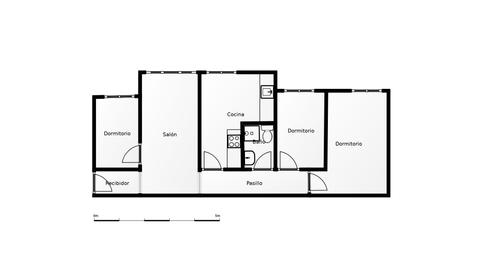 Foto 5 de Pis de lloguer a Sant Ildefons, Cornellà de Llobregat