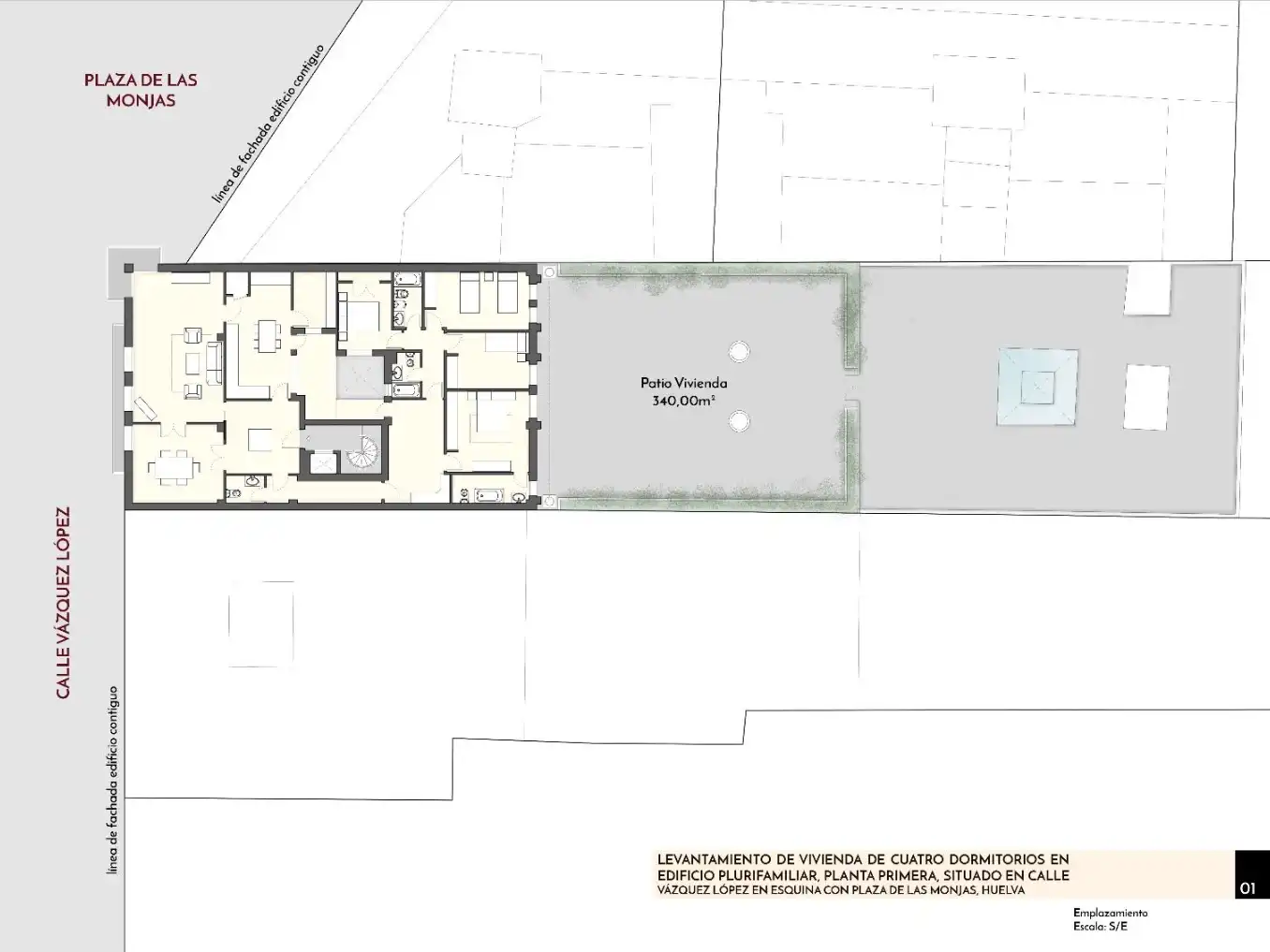 Piso con jardín en venta en Vazquez López 1, imagen 2