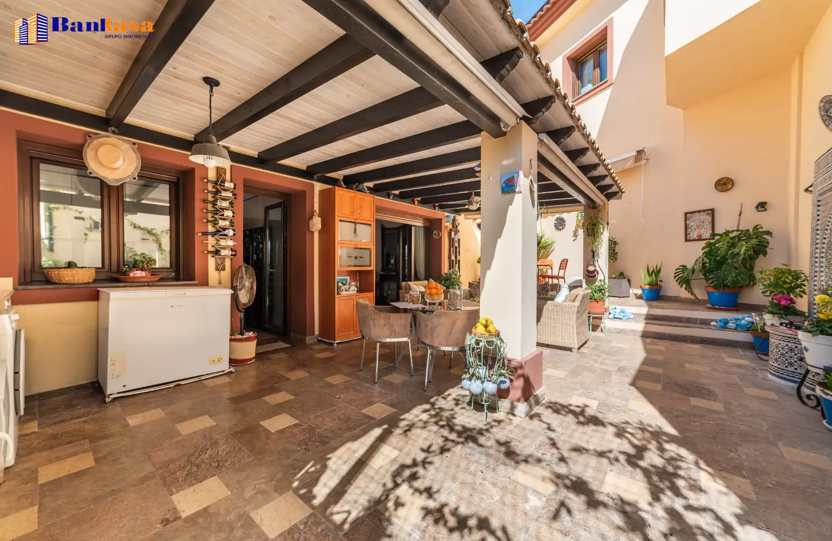 Terraza de Casa adosada en venta en Marbella con Aire acondicionado, Jardín privado y Terraza