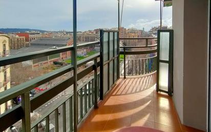 Balcony of Flat for sale in  Barcelona Capital  with Air Conditioner, Heating and Terrace