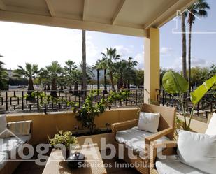 Terrace of Single-family semi-detached for sale in El Verger  with Air Conditioner, Heating and Terrace