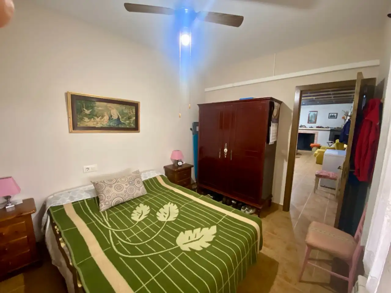 Habitación de Casa o chalet en venta en Villarrubia de los Ojos con Aire acondicionado, Calefacción y Jardín privado