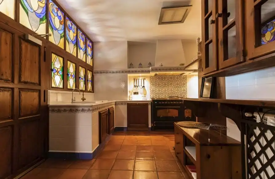 Cocina de Casa o chalet en venta en Xerta con Jacuzzi