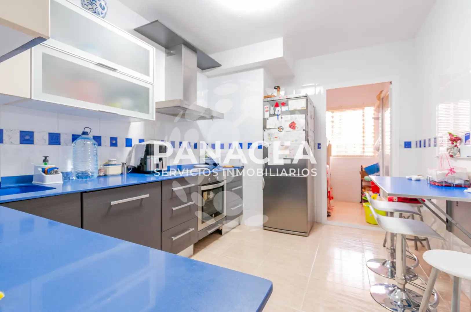 Kitchen of Flat for sale in Roquetas de Mar  with Furnished, Oven and Washing machine