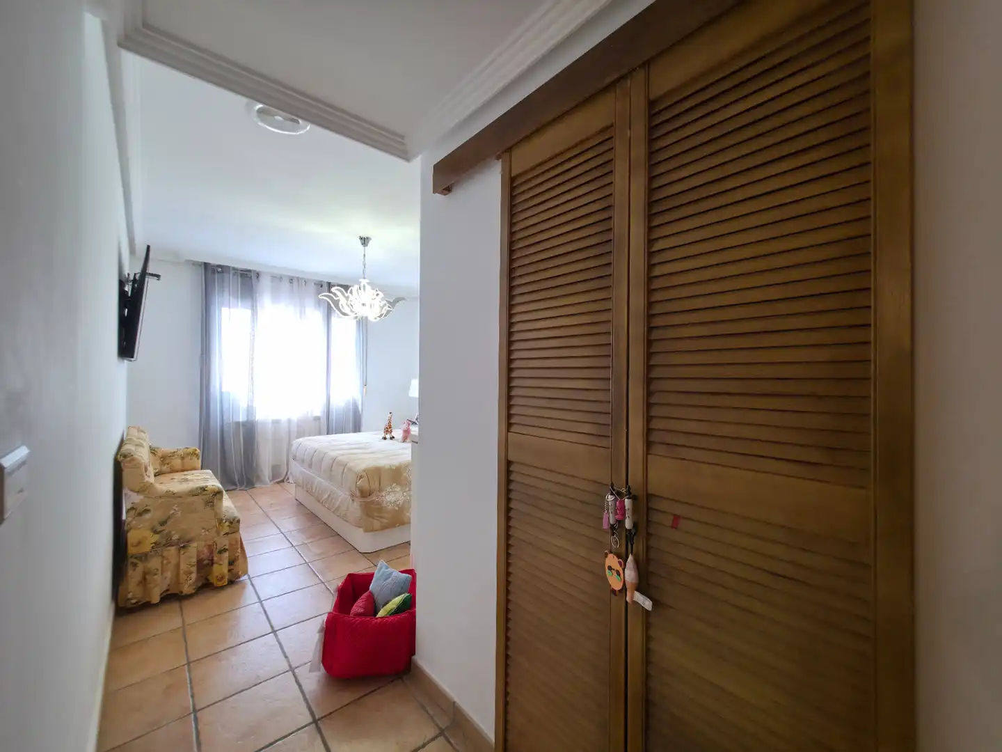 Dormitori de Casa adosada en venda en Alicante / Alacant amb Aire condicionat, Calefacció i Jardí privat