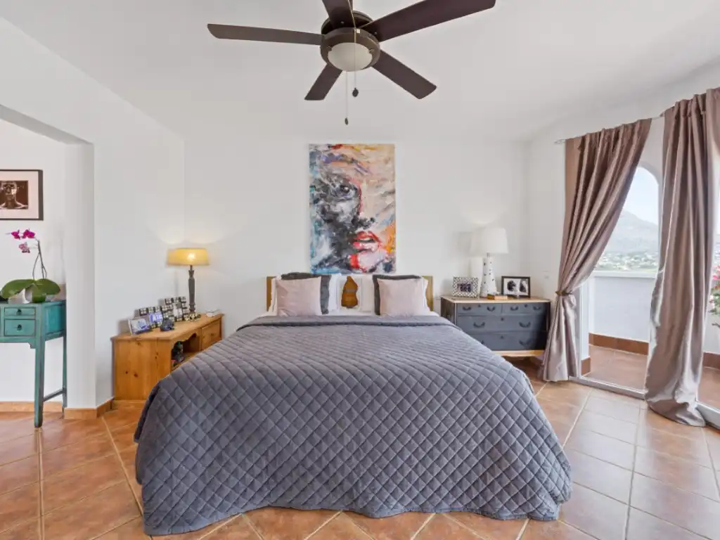 Habitación de Casa o chalet de alquiler en Jávea / Xàbia con Aire acondicionado, Jardín privado y Piscina