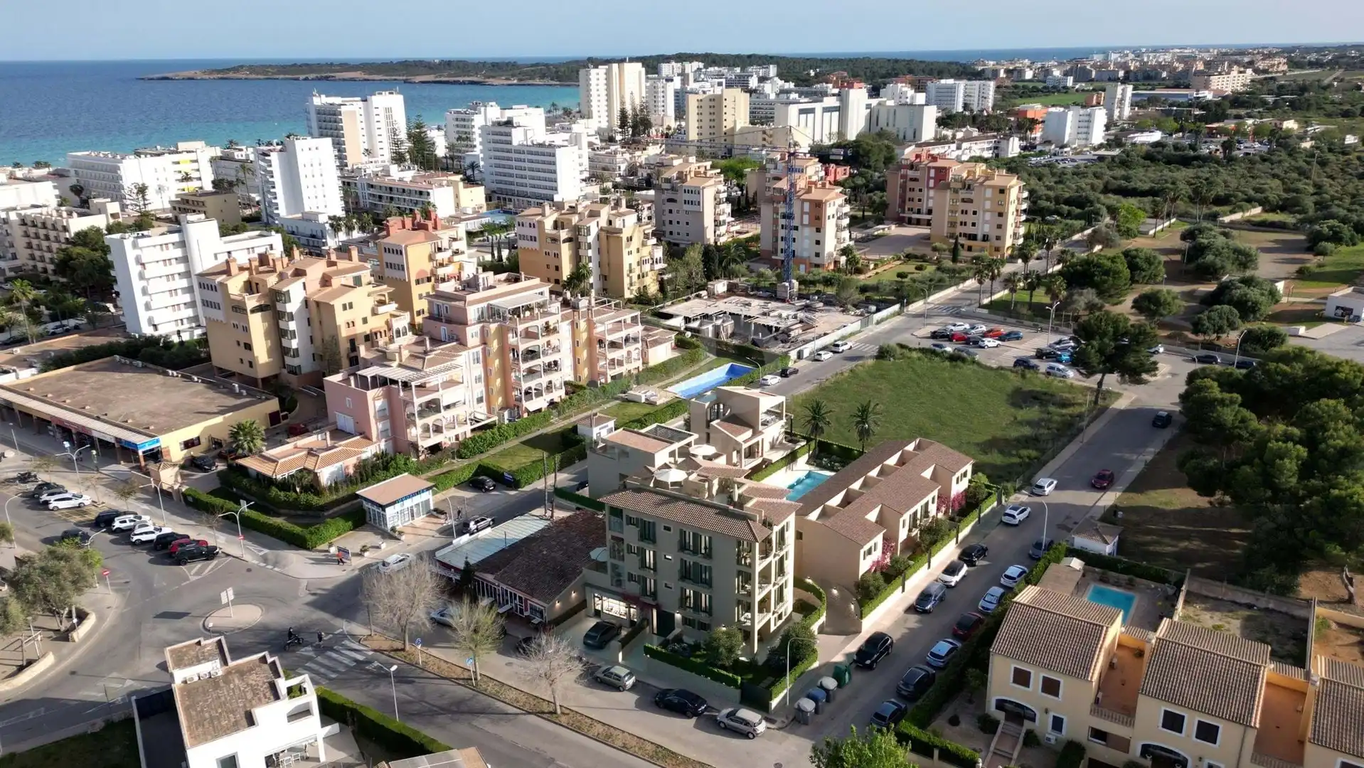 Außenansicht von Wohnung zum Verkauf in Son Servera mit Klimaanlage und Schwimmbad