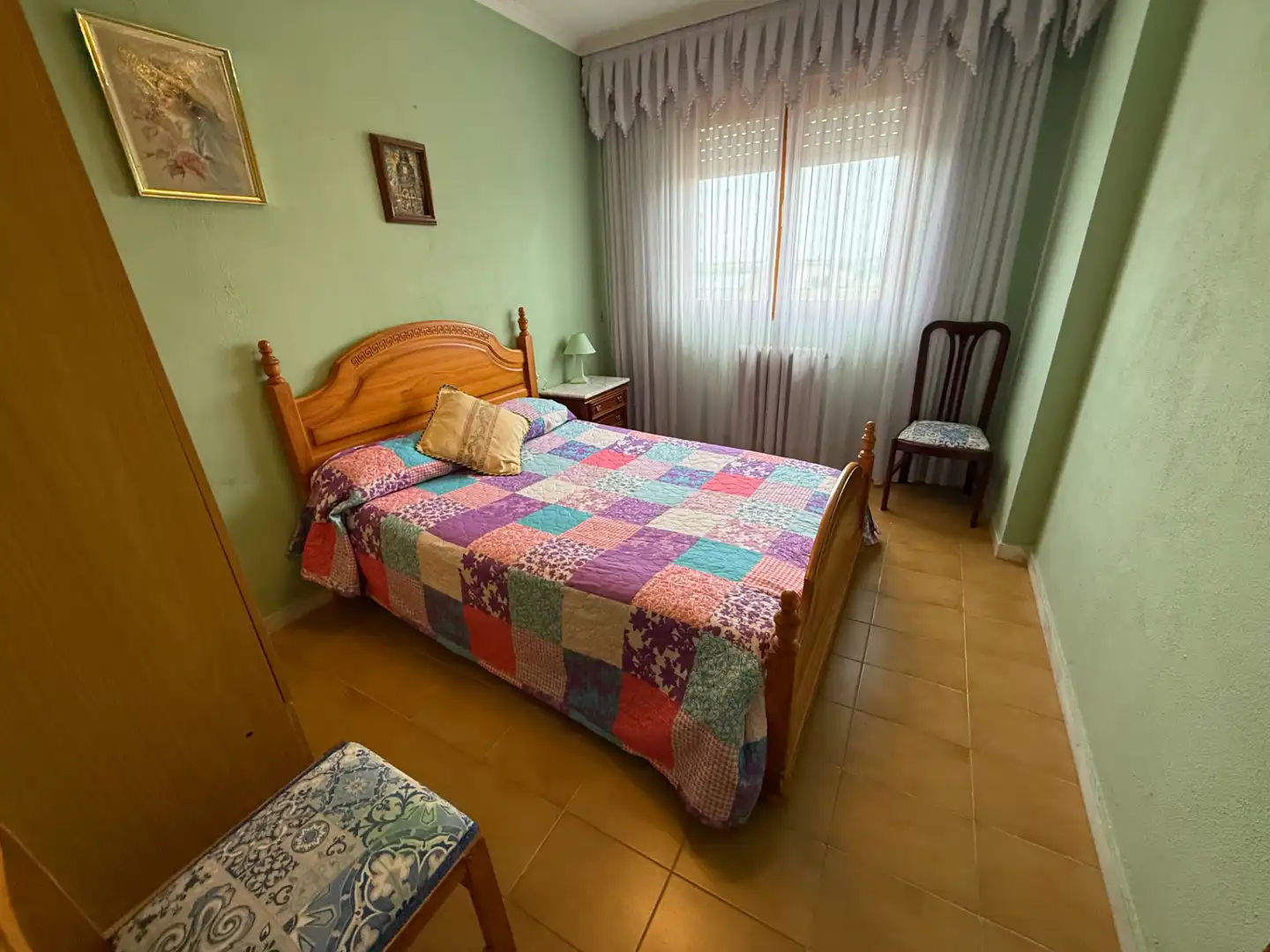 Bedroom of Flat for sale in Carpio  with Heating, Terrace and Storage room