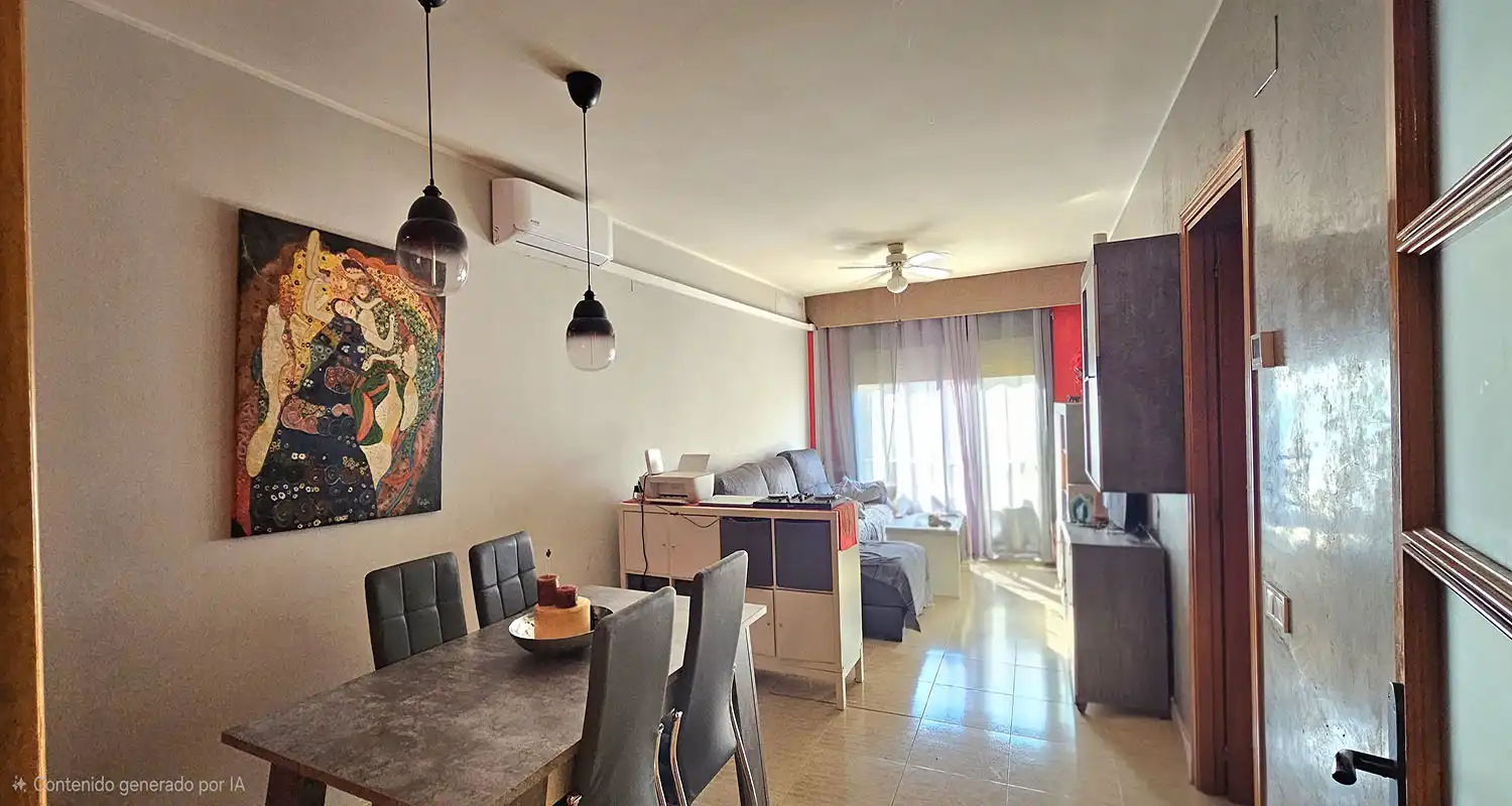 Sala de estar de Piso en venta en Sant Celoni con Aire acondicionado, Calefacción y Horno