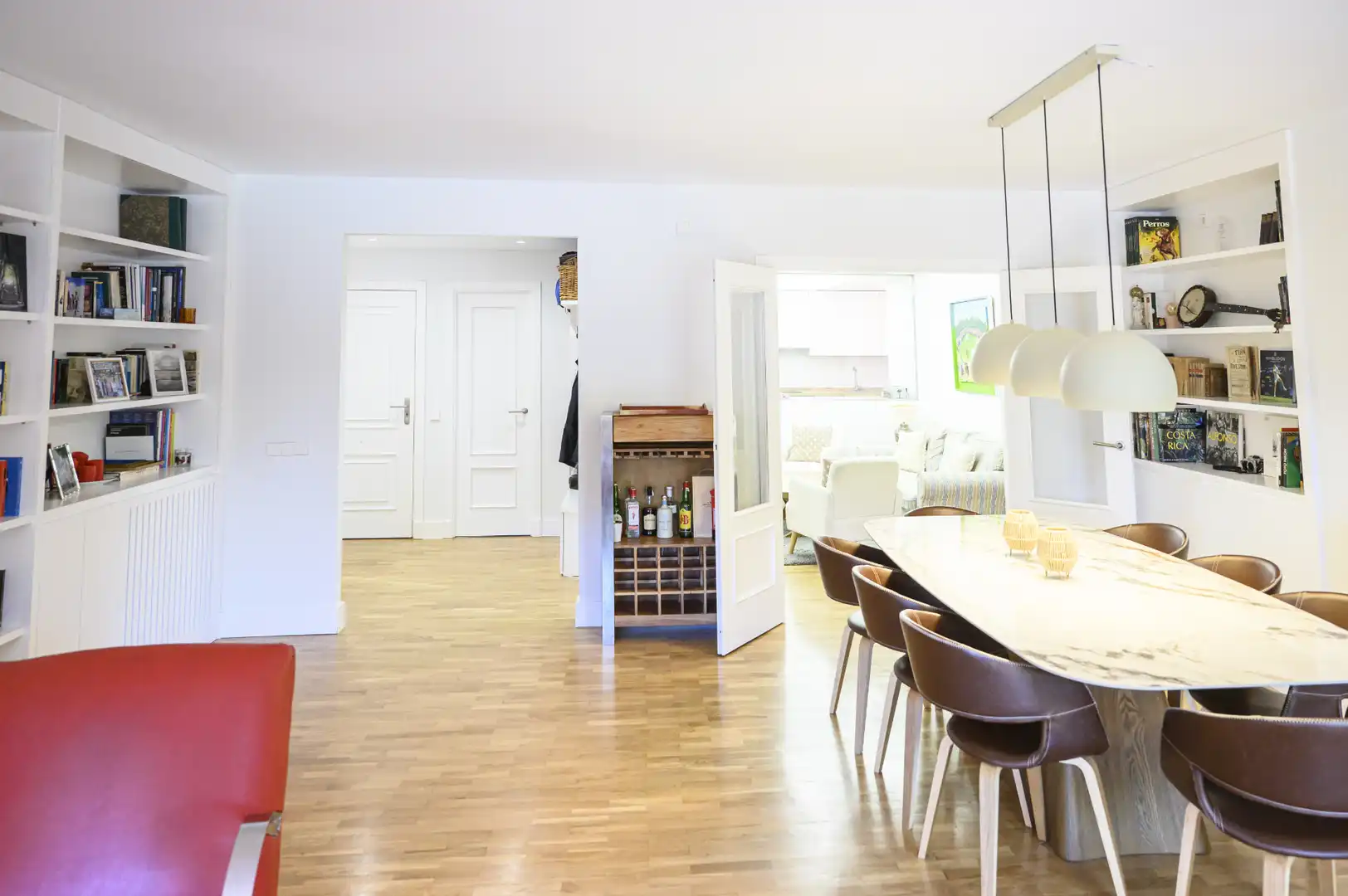 Esszimmer von Wohnung zum Verkauf in Pozuelo de Alarcón mit Klimaanlage, Heizung und Parkett