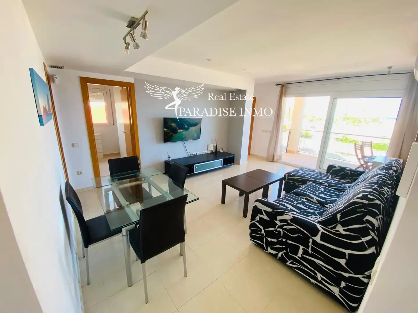 Sala de estar de Piso en venta en Sant Josep de sa Talaia con Aire acondicionado, Calefacción y Terraza