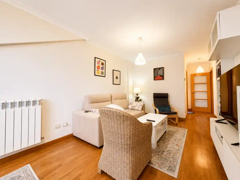 Living room of Attic for sale in Llanes  with Heating and Furnished