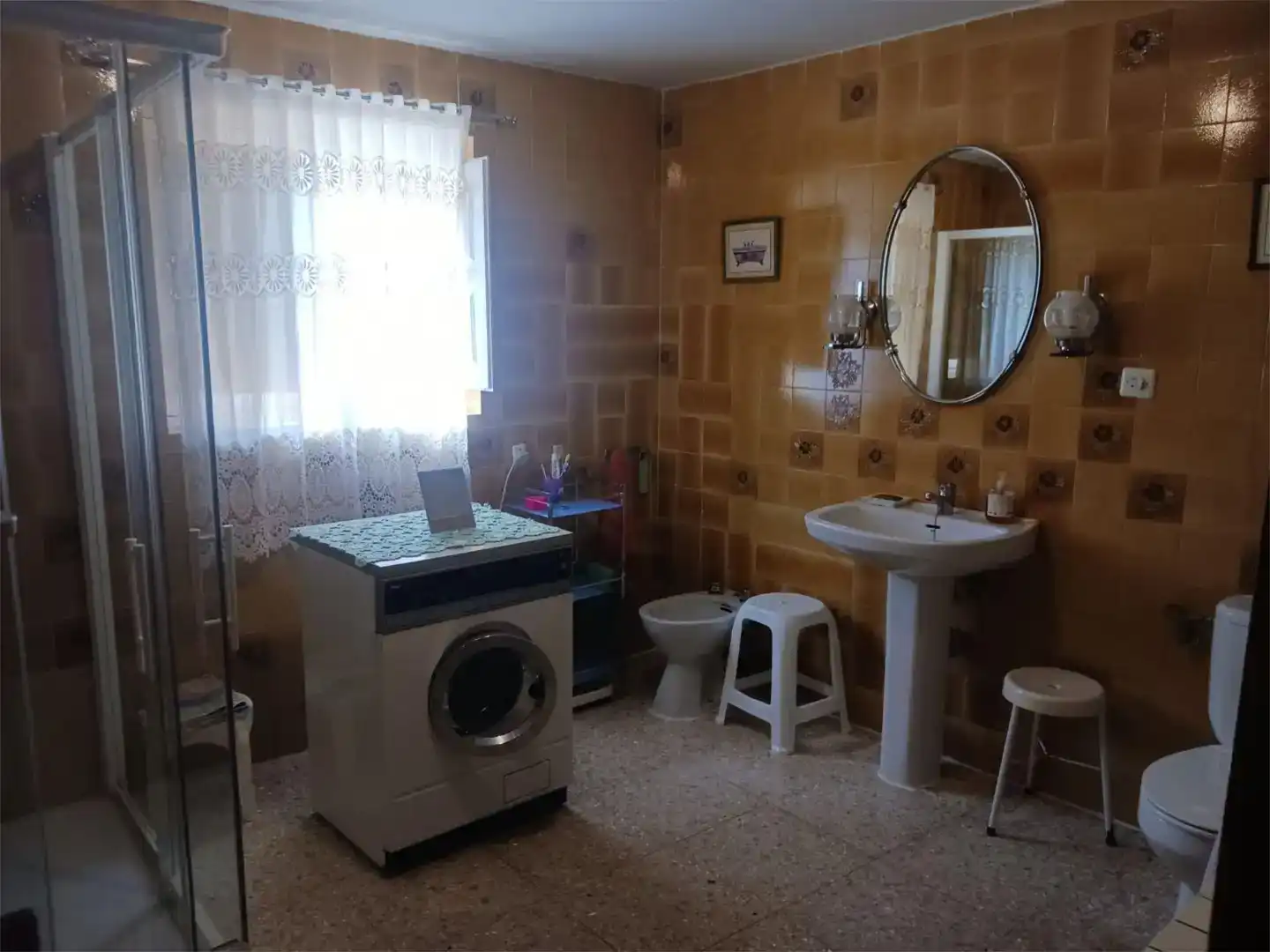 Bany de Finca rústica en venda en Aguilar de Campos amb Jardí privat i Moblat