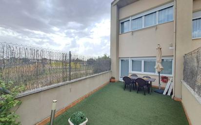 Terrace of Single-family semi-detached for sale in Burgos Capital  with Heating, Private garden and Parquet flooring