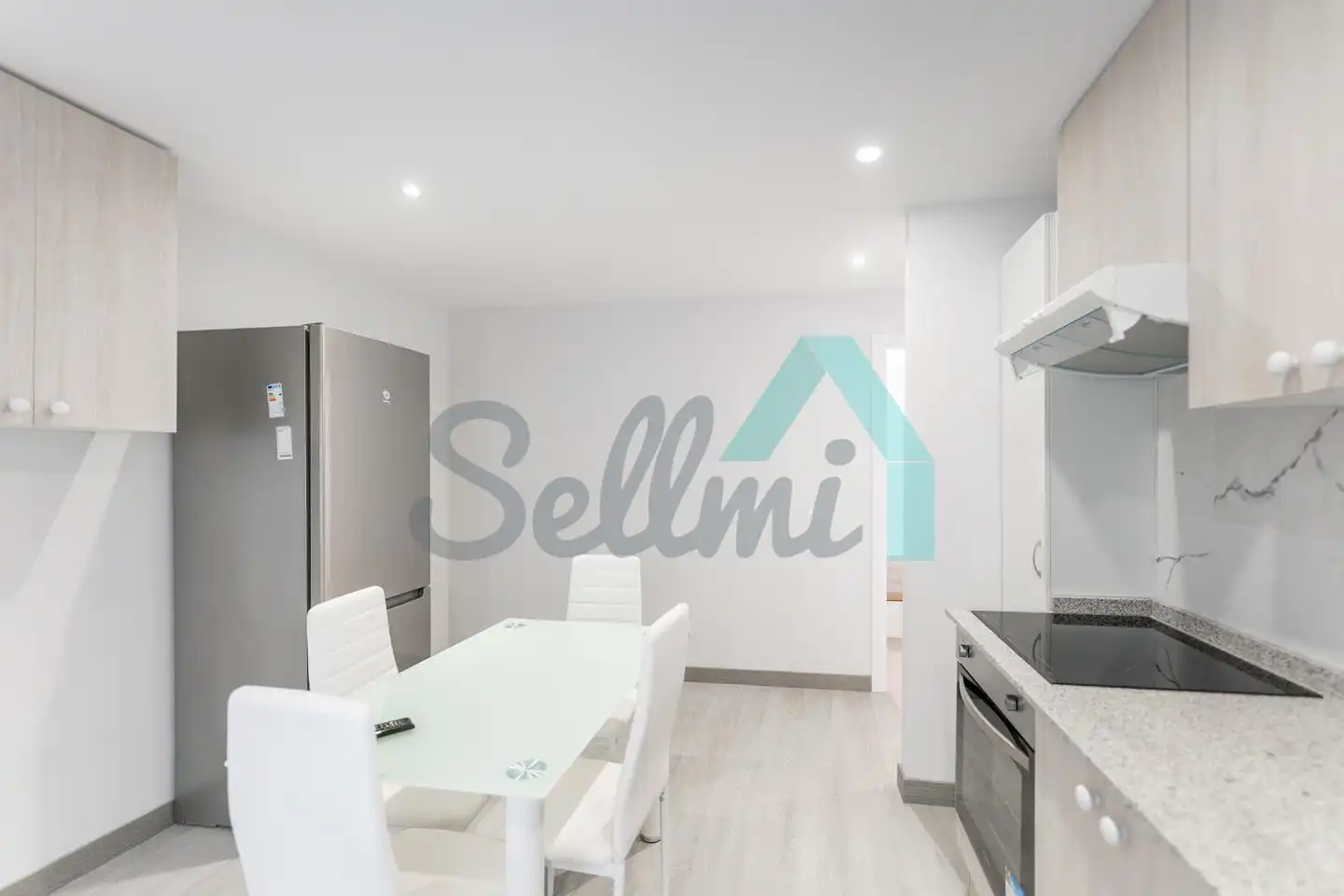 Kitchen of Flat for share in Oviedo   with Heating, Furnished and Internet