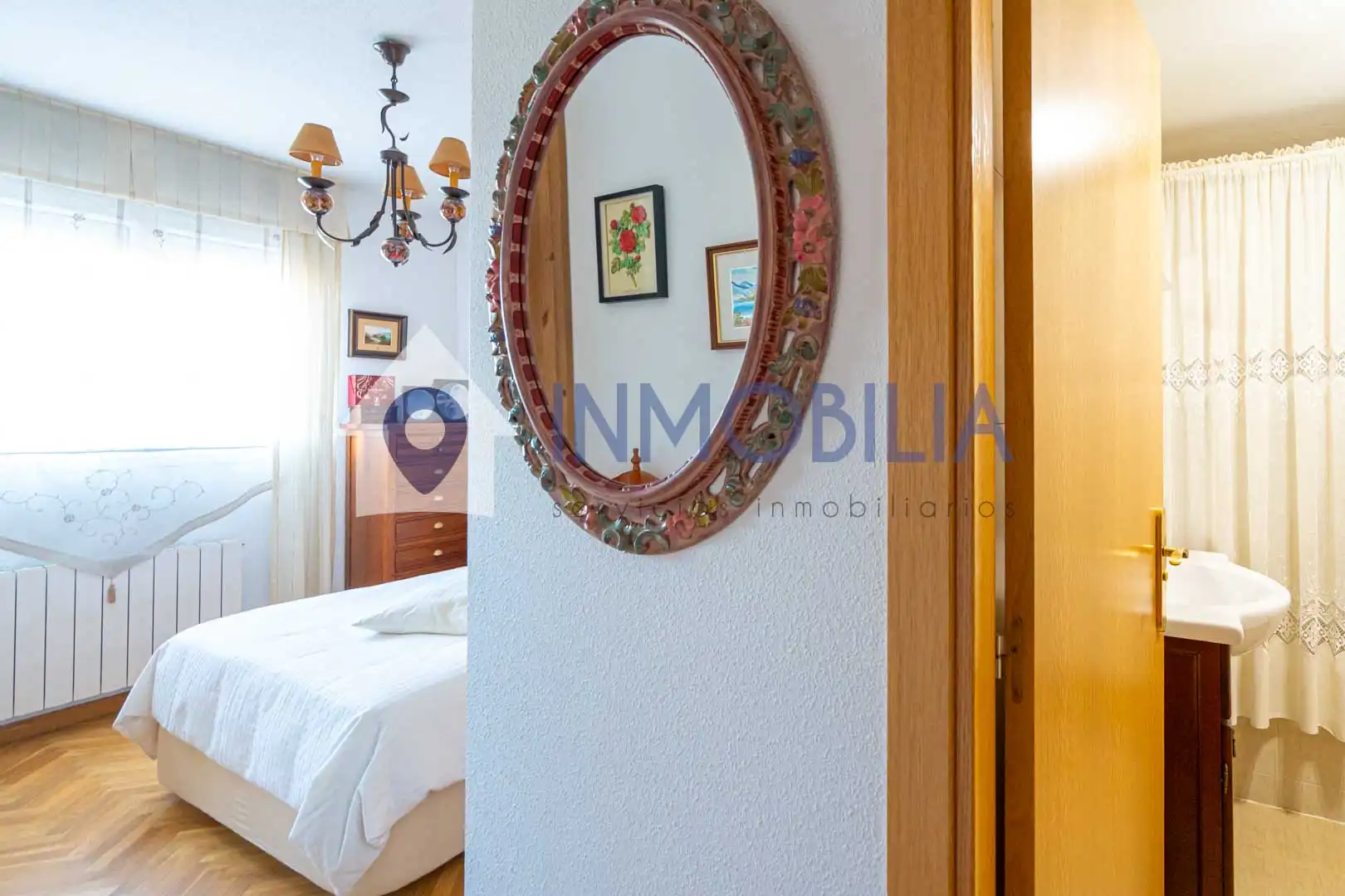 Bedroom of Flat for sale in Madrid  with Air Conditioner, Heating and Storage room